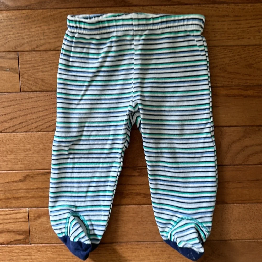 🏈 LITTLE ME boys Matching Set long sleeve shirt football pants 6 months baby EUC
